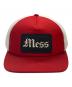 SUPREME (シュプリーム) 23AW Mess Mesh Back 5-Panel レッド×ホワイト：6000円