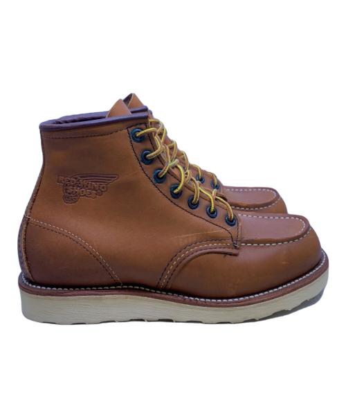 RED WING（レッドウィング）RED WING (レッドウィング) 6-inch Classic Moc ブラウン サイズ:USA7の古着・服飾アイテム
