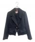 Vivienne Westwood RED LABEL（ヴィヴィアンウエストウッドレッドレーベル）の古着「Vivienne Westwood RED LABEL　ウールジャケット」｜ブラック