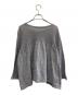 ISSEY MIYAKE me (イッセイ ミヤケ ミー) ISSEY MIYAKE ME　シワ加工ブラウス グレー サイズ:表記無し：8000円