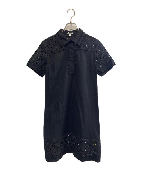 KENZO（ケンゾー）KENZO (ケンゾー) KENZO　半袖ワンピース ブラック サイズ:34の古着・服飾アイテム