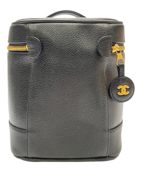 CHANEL（シャネル）CHANEL (シャネル) CHANEL バニティバッグ ブラックの古着・服飾アイテム