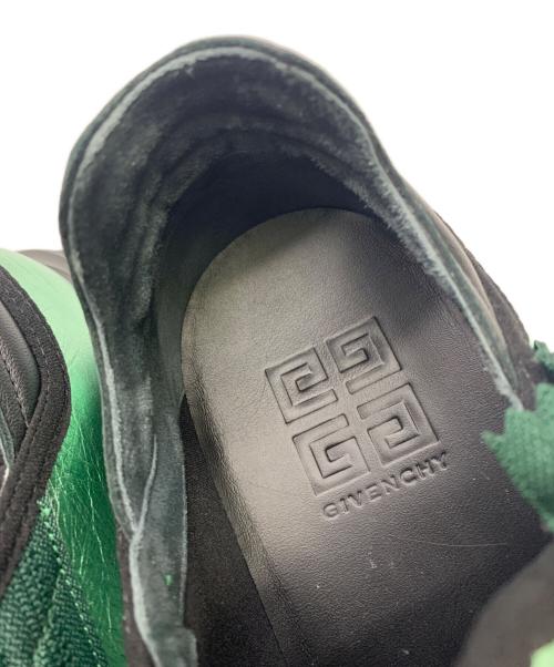 GIVENCHY（ジバンシィ）GIVENCHY (ジバンシィ) SPECTRE RUNNER グリーン×ブラック サイズ:40の古着・服飾アイテム