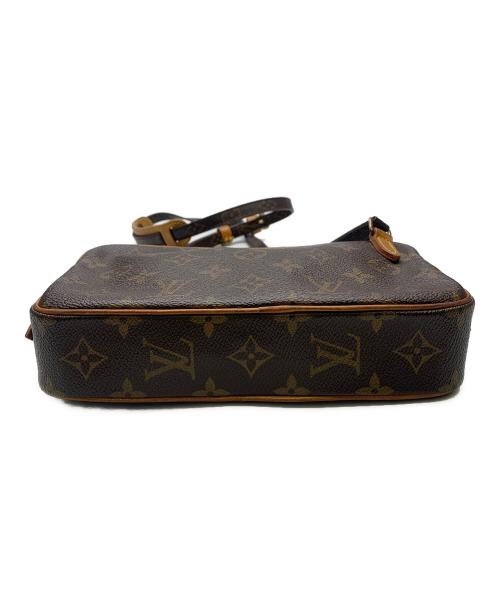 LOUIS VUITTON（ルイ ヴィトン）LOUIS VUITTON (ルイ ヴィトン) LOUIS VUITTON　モノグラム　マルリーバンドリエール　ショルダーポーチ ブラウンの古着・服飾アイテム