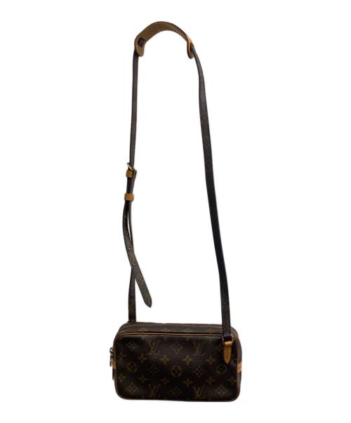LOUIS VUITTON（ルイ ヴィトン）LOUIS VUITTON (ルイ ヴィトン) LOUIS VUITTON　モノグラム　マルリーバンドリエール　ショルダーポーチ ブラウンの古着・服飾アイテム