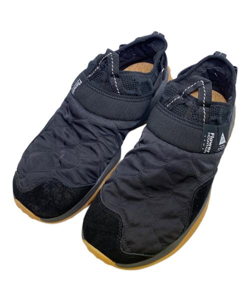 Flower MOUNTAIN（フラワーマウンテン）Flower MOUNTAIN (フラワーマウンテン) モックスニーカー ブラック サイズ:UK　8.5の古着・服飾アイテム