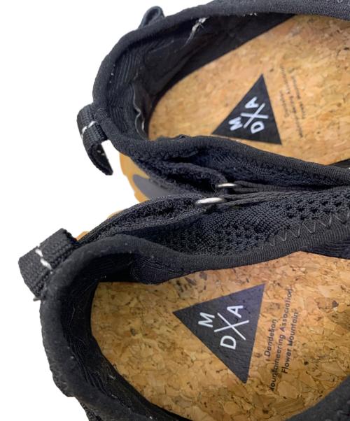 Flower MOUNTAIN（フラワーマウンテン）Flower MOUNTAIN (フラワーマウンテン) モックスニーカー ブラック サイズ:UK　8.5の古着・服飾アイテム