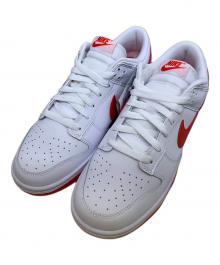 NIKE（ナイキ）の古着「Dunk Low Retro」｜オレンジ×ホワイト