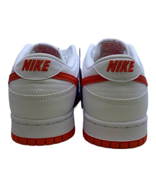 NIKE（ナイキ）NIKE (ナイキ) Dunk Low Retro オレンジ×ホワイト サイズ:UK7.5の古着・服飾アイテム