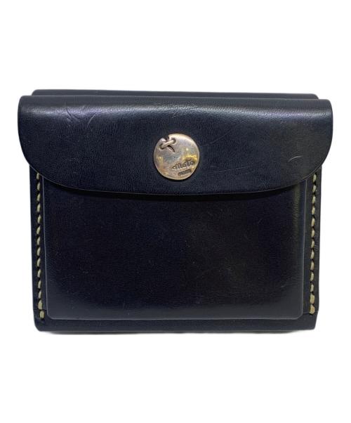 MOTO（モト）MOTO (モト) 2つ折り財布 ブラックの古着・服飾アイテム