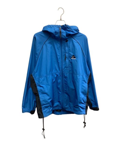 NIKE ACG（ナイキエーシージー）NIKE ACG (ナイキエーシージー) NIKE ACG　90’sナイロンジャケット ブルー サイズ:XLの古着・服飾アイテム