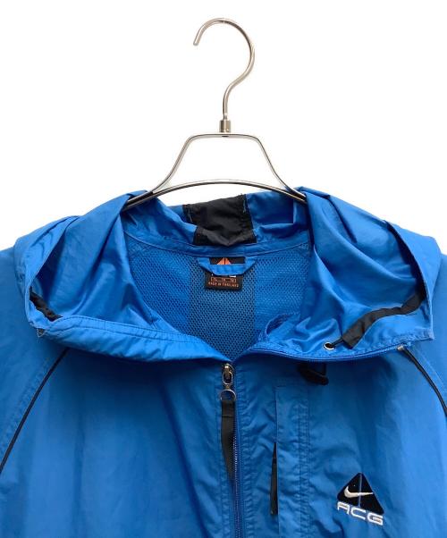 NIKE ACG（ナイキエーシージー）NIKE ACG (ナイキエーシージー) NIKE ACG　90’sナイロンジャケット ブルー サイズ:XLの古着・服飾アイテム