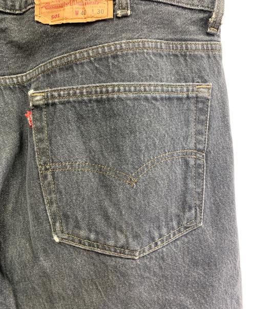 LEVI'S（リーバイス）LEVI'S (リーバイス) LEVI'S　ブラックデニム グレー サイズ:W40×L30の古着・服飾アイテム