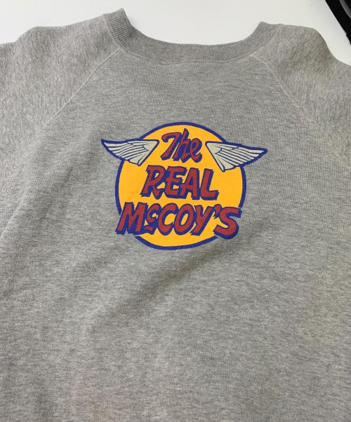 THE REAL McCOY'S（ザ・リアルマッコイズ）THE REAL McCOY'S (ザ・リアルマッコイズ) スウェット グレー サイズ:38の古着・服飾アイテム