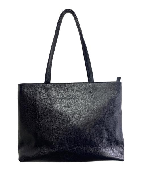 HushTug（ハッシュタグ）HushTug (ハッシュタグ) HushTug　レザートートバッグ ブラックの古着・服飾アイテム