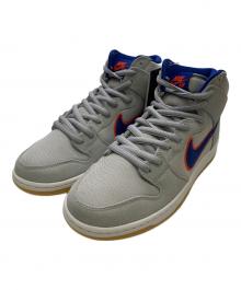 NIKE SB（ナイキエスビー）の古着「SB DUNK HIGH PRM QS METS」｜グレー×ブルー