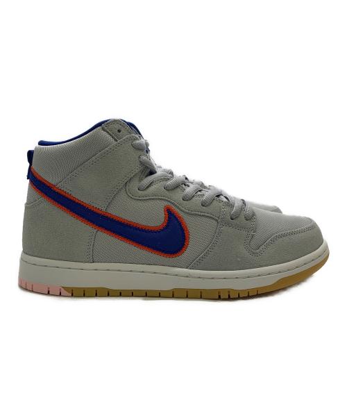 NIKE SB（ナイキエスビー）NIKE SB (ナイキエスビー) SB DUNK HIGH PRM QS METS グレー×ブルー サイズ:28.5 未使用品の古着・服飾アイテム