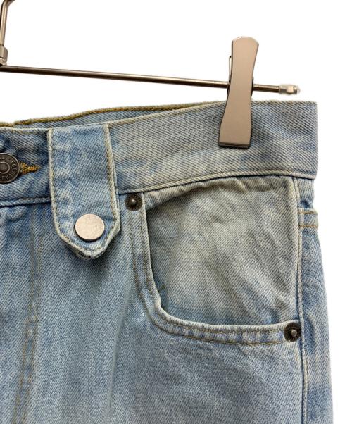 EGONLAB（エゴンラボ）EGONLAB (エゴンラボ) EGONLAB　ワイドデニムパンツ インディゴ サイズ:Sの古着・服飾アイテム