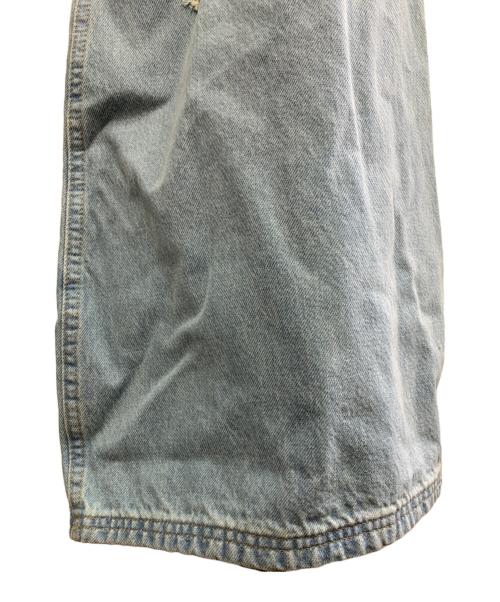 EGONLAB（エゴンラボ）EGONLAB (エゴンラボ) EGONLAB　ワイドデニムパンツ インディゴ サイズ:Sの古着・服飾アイテム