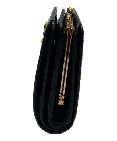 Vivienne Westwood（ヴィヴィアンウエストウッド）Vivienne Westwood (ヴィヴィアンウエストウッド) Vivienne Westwood　2つ折り財布 ブラックの古着・服飾アイテム