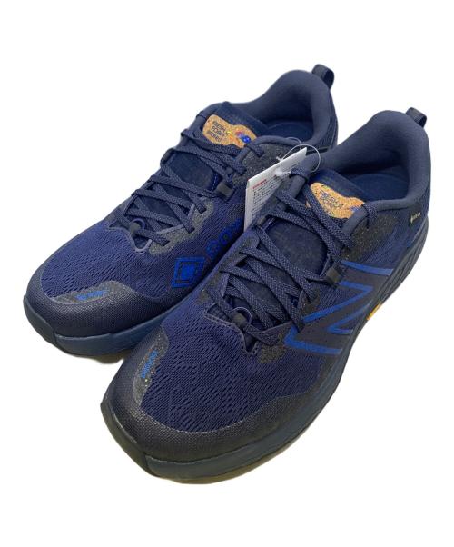NEW BALANCE（ニューバランス）NEW BALANCE (ニューバランス) Fresh Foam X Hierro v7 GTX ブルー×ネイビー サイズ:29の古着・服飾アイテム