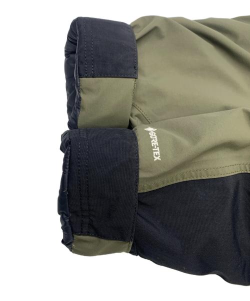 THE NORTH FACE（ザ ノース フェイス）THE NORTH FACE (ザ ノース フェイス) THE NORTH FACE マウンテンダウンジャケット カーキ×ブラック サイズ:Mの古着・服飾アイテム