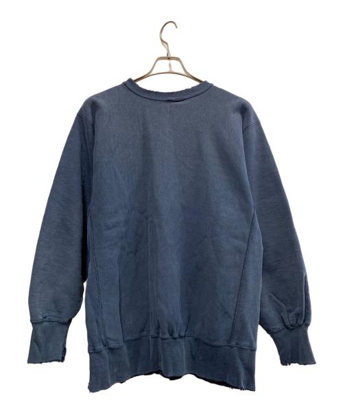 Champion REVERSE WEAVE（チャンピオン リバース ウィーブ）Champion REVERSE WEAVE (チャンピオン リバース ウィーブ) Champion REVERSE WEAVE　90’s 刺繍タグ USA製 ST.NORBERT COLLEGE　スウェット ネイビー サイズ:XLの古着・服飾アイテム