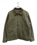 Timberlandティンバーランド）の古着「Timberland　ワークジャケット」｜カーキ