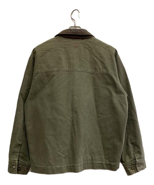 Timberland（ティンバーランド）Timberland (ティンバーランド) Timberland　ワークジャケット カーキ サイズ:Mの古着・服飾アイテム