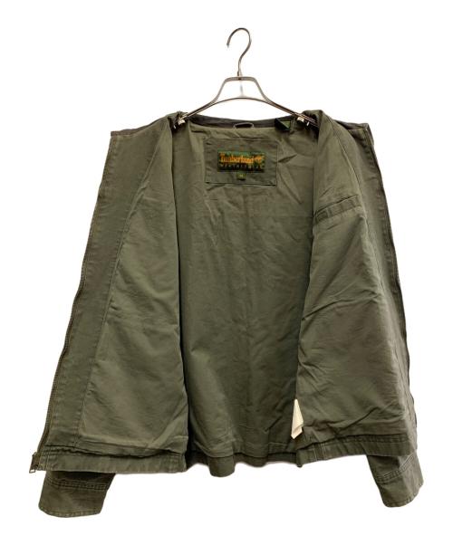 Timberland（ティンバーランド）Timberland (ティンバーランド) Timberland　ワークジャケット カーキ サイズ:Mの古着・服飾アイテム
