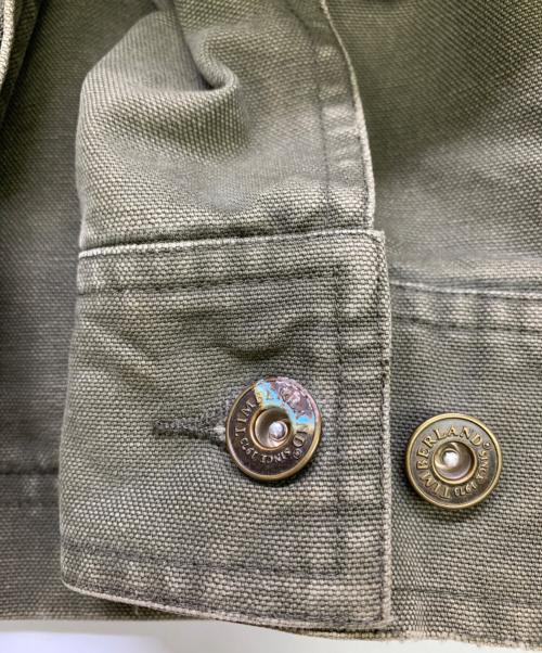 Timberland（ティンバーランド）Timberland (ティンバーランド) Timberland　ワークジャケット カーキ サイズ:Mの古着・服飾アイテム