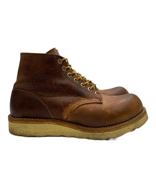 RED WING（レッドウィング）RED WING (レッドウィング) RED WING　ブーツ ブラウン サイズ:USA ７１/2の古着・服飾アイテム