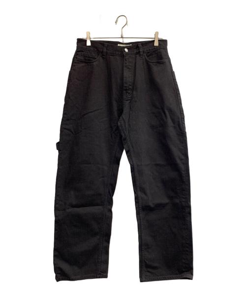 STUDIO NICHOLSON（スタジオ ニコルソン）STUDIO NICHOLSON (スタジオ ニコルソン) STUDIO NICHOLSON　デニムパンツ ブラック サイズ:１の古着・服飾アイテム