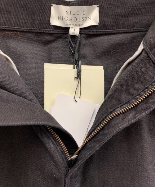 STUDIO NICHOLSON（スタジオ ニコルソン）STUDIO NICHOLSON (スタジオ ニコルソン) STUDIO NICHOLSON　デニムパンツ ブラック サイズ:１の古着・服飾アイテム
