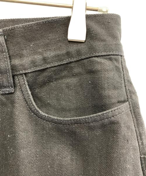 STUDIO NICHOLSON（スタジオ ニコルソン）STUDIO NICHOLSON (スタジオ ニコルソン) STUDIO NICHOLSON　デニムパンツ ブラック サイズ:１の古着・服飾アイテム