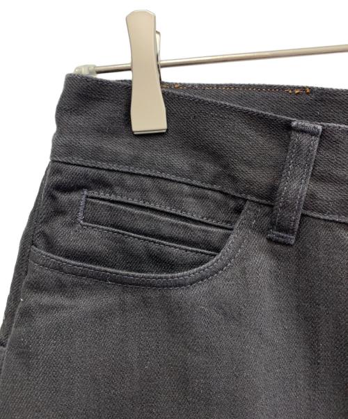 STUDIO NICHOLSON（スタジオ ニコルソン）STUDIO NICHOLSON (スタジオ ニコルソン) STUDIO NICHOLSON　デニムパンツ ブラック サイズ:１の古着・服飾アイテム