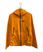 MILLETミレー）の古着「MILLET　レイヤージャケット」｜オレンジ