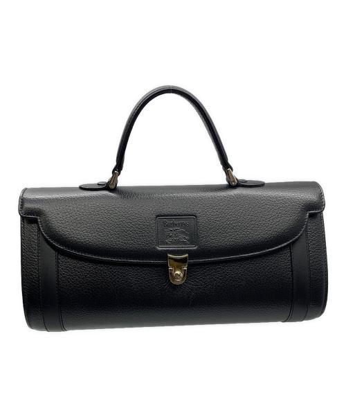 Burberry's（バーバリーズ）Burberry's (バーバリーズ) ドラムハンドバッグ ブラックの古着・服飾アイテム