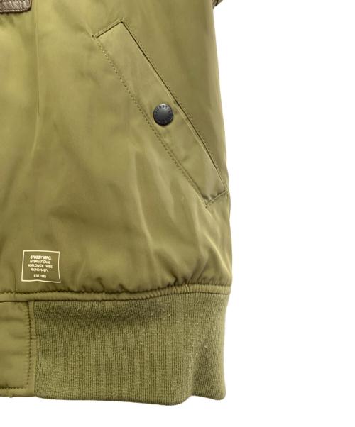stussy（ステューシー）stussy (ステューシー) stussy MFG MA-1ジャケット カーキ サイズ:MEDIUMの古着・服飾アイテム