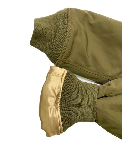 stussy（ステューシー）stussy (ステューシー) stussy MFG MA-1ジャケット カーキ サイズ:MEDIUMの古着・服飾アイテム