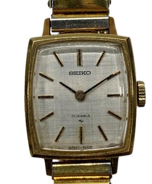 SEIKO（セイコー）SEIKO (セイコー) リストウォッチ シルバー×ゴールドの古着・服飾アイテム