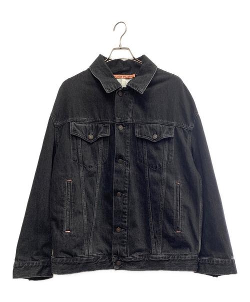 Acne studios（アクネ ストゥディオス）Acne studios (アクネ ストゥディオス) ACNE STUDIOS　オーバーサイズデニムジャケット ブラック サイズ:CN　165/88Aの古着・服飾アイテム