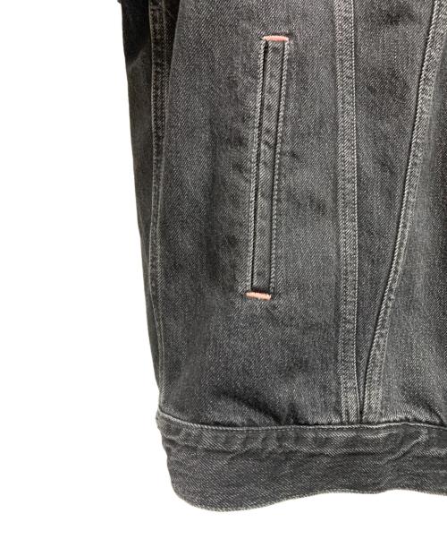 Acne studios（アクネ ストゥディオス）Acne studios (アクネ ストゥディオス) ACNE STUDIOS　オーバーサイズデニムジャケット ブラック サイズ:CN　165/88Aの古着・服飾アイテム