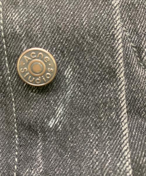 Acne studios（アクネ ストゥディオス）Acne studios (アクネ ストゥディオス) ACNE STUDIOS　オーバーサイズデニムジャケット ブラック サイズ:CN　165/88Aの古着・服飾アイテム