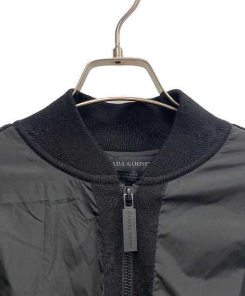 CANADA GOOSE（カナダグース）CANADA GOOSE (カナダグース) WINDBRIDGE FULL ZIP SWEATER ブラック サイズ:Mの古着・服飾アイテム