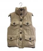 CANADA GOOSEカナダグース）の古着「CANADA GOOSE　MONTREAL DOWN VEST」｜ベージュ
