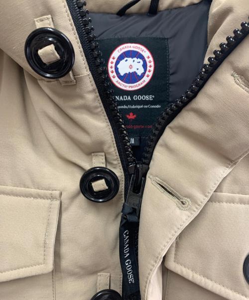 CANADA GOOSE（カナダグース）CANADA GOOSE (カナダグース) CANADA GOOSE　MONTREAL DOWN VEST ベージュ サイズ:Mの古着・服飾アイテム