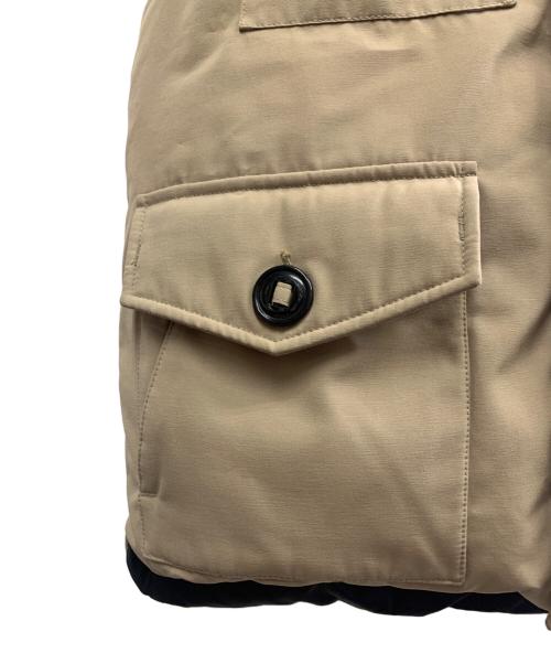 CANADA GOOSE（カナダグース）CANADA GOOSE (カナダグース) CANADA GOOSE　MONTREAL DOWN VEST ベージュ サイズ:Mの古着・服飾アイテム