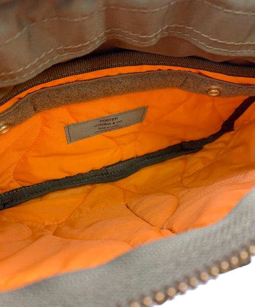 PORTER（ポーター）PORTER (ポーター) PORTER　フォース　ショルダーバッグ オリーブの古着・服飾アイテム