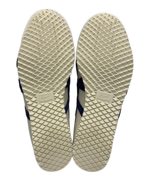 Onitsuka Tiger（オニツカタイガー）Onitsuka Tiger (オニツカタイガー) Onitsuka Tiger　MEXICO 66 SD VIN　 ベージュ×ネイビー サイズ:27 未使用品の古着・服飾アイテム